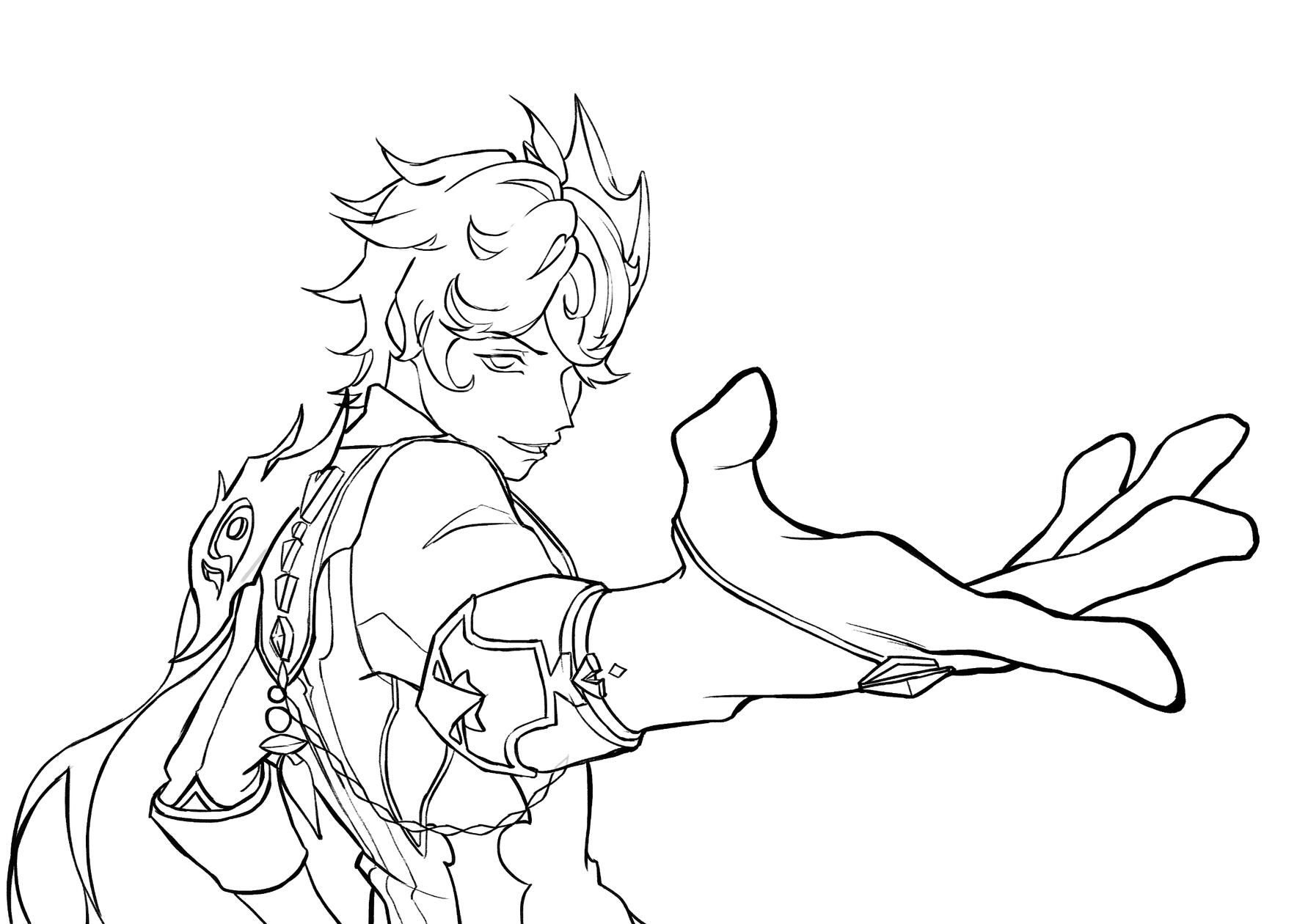 Childe from Genshin Impact